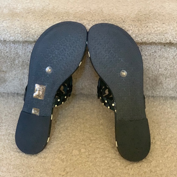 TORY BURCH Miller sandal printed patent leather - Picture 3 of 7